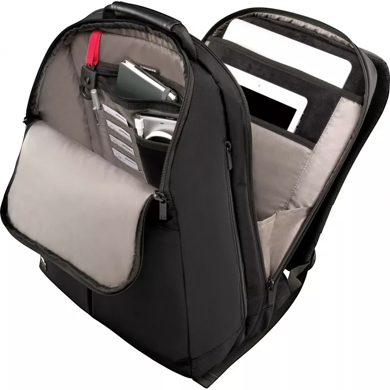 WENGER Reload piezīmjdatora mugursoma 35,8 līdz 39,6 cm 14,1 līdz 15,6 collu planšetdatoram, klēpjdatoram, melna