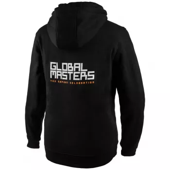 Global Masters Hoodija GM Logo - melna (L)