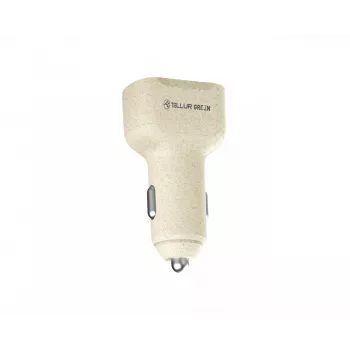 Automašīnas lādētājs Tellur TLL151341 36W 6A PD18W QC3.0 — USB automašīnas adapteris ātrai uzlādei