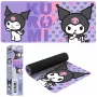 Peļu paliktnis Kids Euroswan 80x30 cm Hello Kitty Kuromi, liels taisnstūra spēļu/galda paklājiņš
