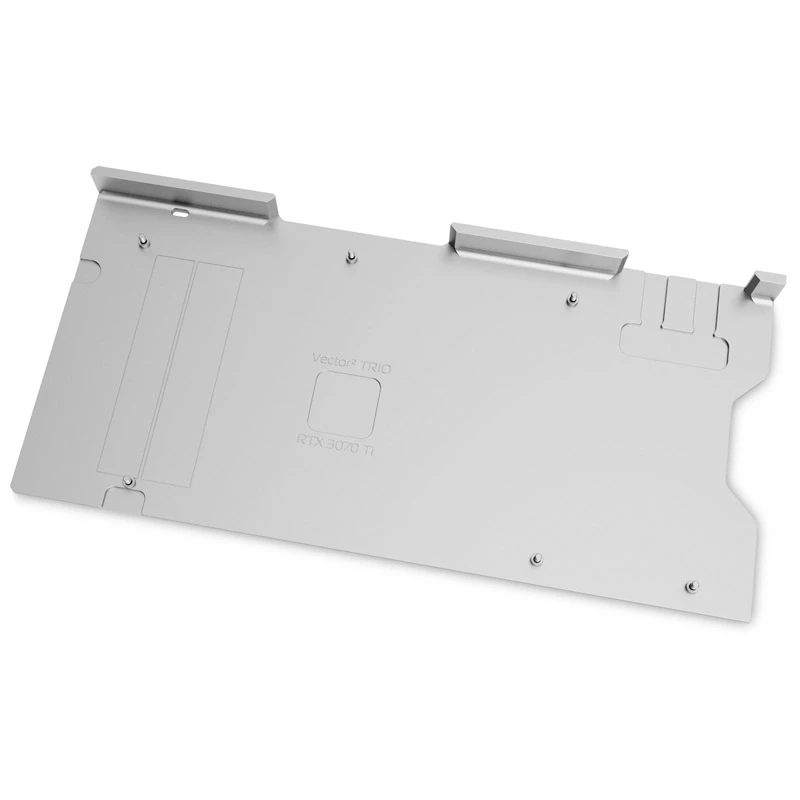 Aizmugurējā plāksne EK Water Blocks Alumīnija Pelēka