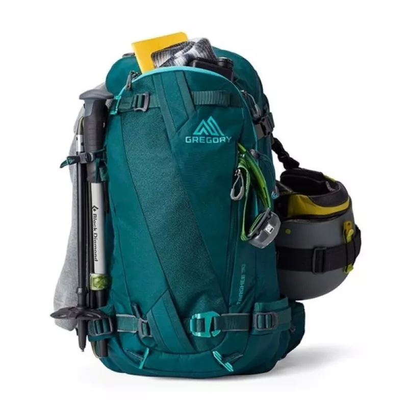 Gregory Targhee sieviešu pārgājienu mugursoma 30 L S/M zaļa