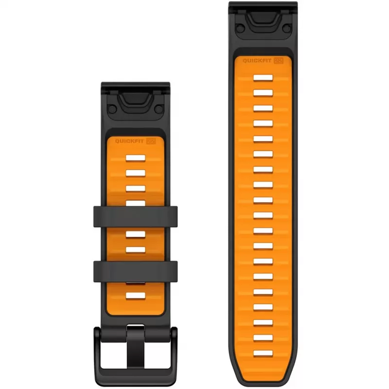 Siksniņa Garmin QuickFit 010-13392-05 grafīta oranžā krāsā