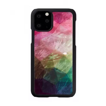 Aizsargājošs viedtālruņa maciņš iKins iPhone 11 Pro ar ūdens ziedu dizainu, melns