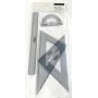 Plastmasas caurspīdīgais lineāls Staedtler 569 22