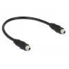 Audio kabelis 3.5mm DeLOCK 85115 0.25m melns