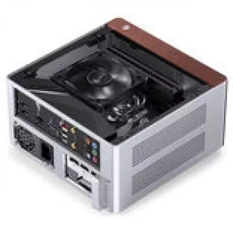 Datora korpuss Jonsbo NV10 Mini ITX – sudraba