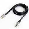 USB C uz C datu un uzlādes kabelis Unitek C14082ABK 1 m, USB 3.2 Gen 2 (10 Gbit/s), 100 W PD, melns