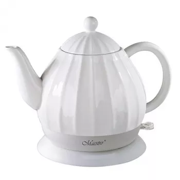 Feel-Maestro MR070 elektriskā tējkanna 1,2 L 1200 W Balta
