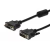 DIGITUS DVI-D pagarinātāja kabelis, 2 m, DVI-D uz DVI-D, melns
