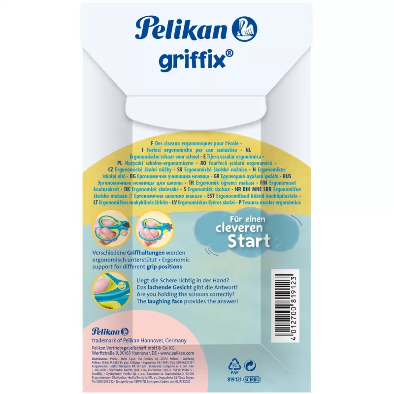 Pelikan Griffix Universal taisns cut Blue - Pink (819121)