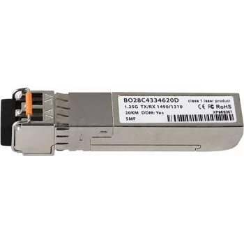 BlueOptics CSFP-GE-FE-BXD1-BO optiskās šķiedras tīkla raiduztvērēja modulis 1250 Mbit/s (CSFP-GE-FE-BXD1-BO)