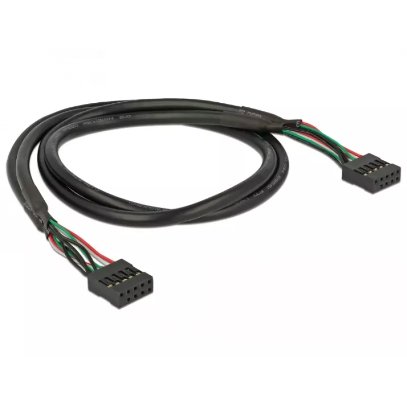Iekšējais USB kabelis DeLOCK 82437 0,5 m 10-pin sieviešu