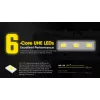 Galvas lukturis Nitecore HA15 UHE – kompakts brīvroku apgaismojums, max 400 lūmeni