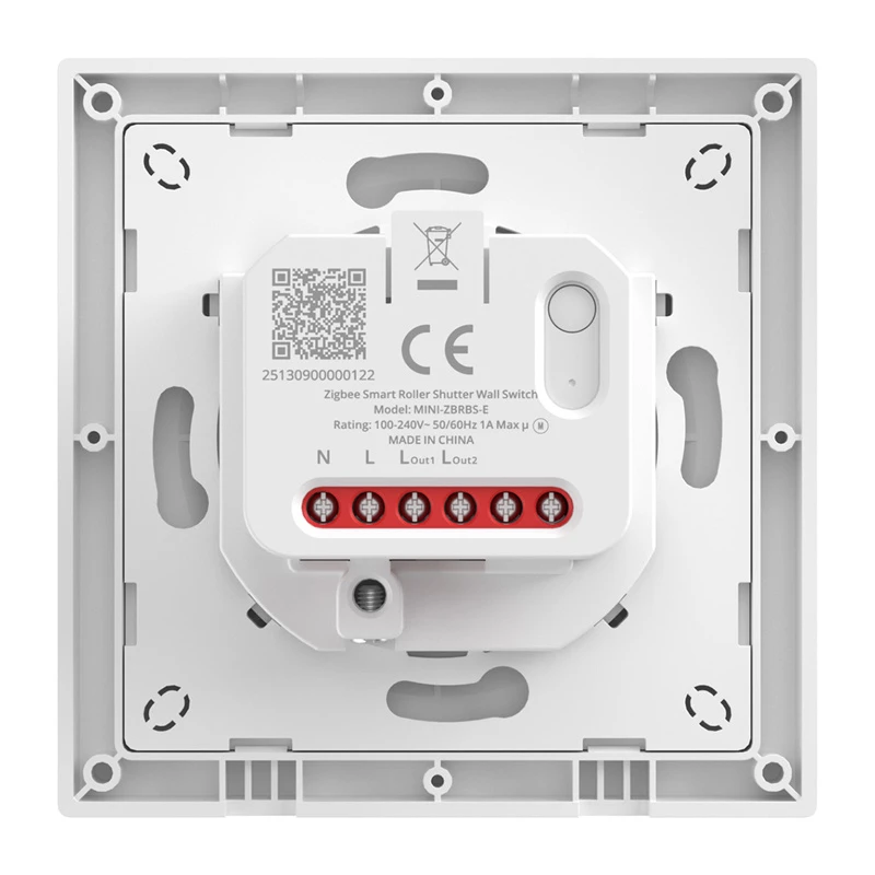SONOFF MINI-ZBRBS-E ZigBee viedais rullo slēģu slēdzis