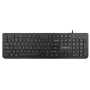 Vadu USB pilna izmēra tastatūra Rebeltec Spiro RBLKLA00041 — melna