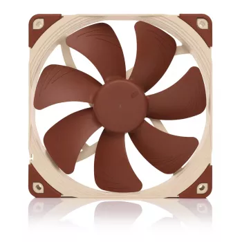 Ventilators Noctua NF-A14 140 mm PWM 5 V 1.3 W Bronzas/Bēšs, 1500 RPM, 140.2 m³/h, 24.6 dB