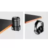 Maclean NanoRS spēļu galds ar monitora plauktu, maks. 50 kg, augstums 850 mm, melns RS170, spēļu galds, melns