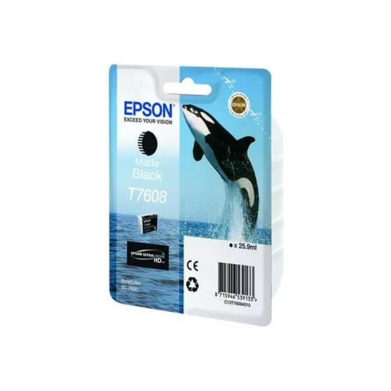 Epson C13T76084N10 tintes kasetne 1 gab. Oriģināls Matēti melna