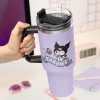 Paladone Hello Kitty Kuromi 900ml izolētā krūze ar salmiņu