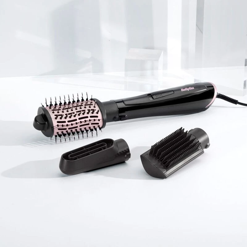 BaByliss Style Smooth 1000 AS128E matu žāvētājs un cirtotājs, melns
