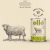 Slapjā suņu barība OLLO Pure Beef and zaļa Tripe 400 g bundža — pieaugušiem suņiem, olbaltumvielas 14,5%, tauki 11,9%, mitrums 69%