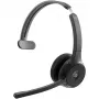 721 Wireless Single ON-EAR Headset USB-A BUNDLE-CARBON Blac