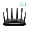 Cudy jaunais 4G LTE Cat 6 WiFi maršrutētājs, Qualcomm mikroshēmojums, LTE modema maršrutētājs, Divu SIM 4G mobilo sakaru maršrutētājs, AC1200 divu joslu WiFi, 4 Gigabitu porti, OpenVPN, W