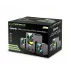 Esperanza EGS107 Skaļruņi 2.1 USB LED 5 W Melns