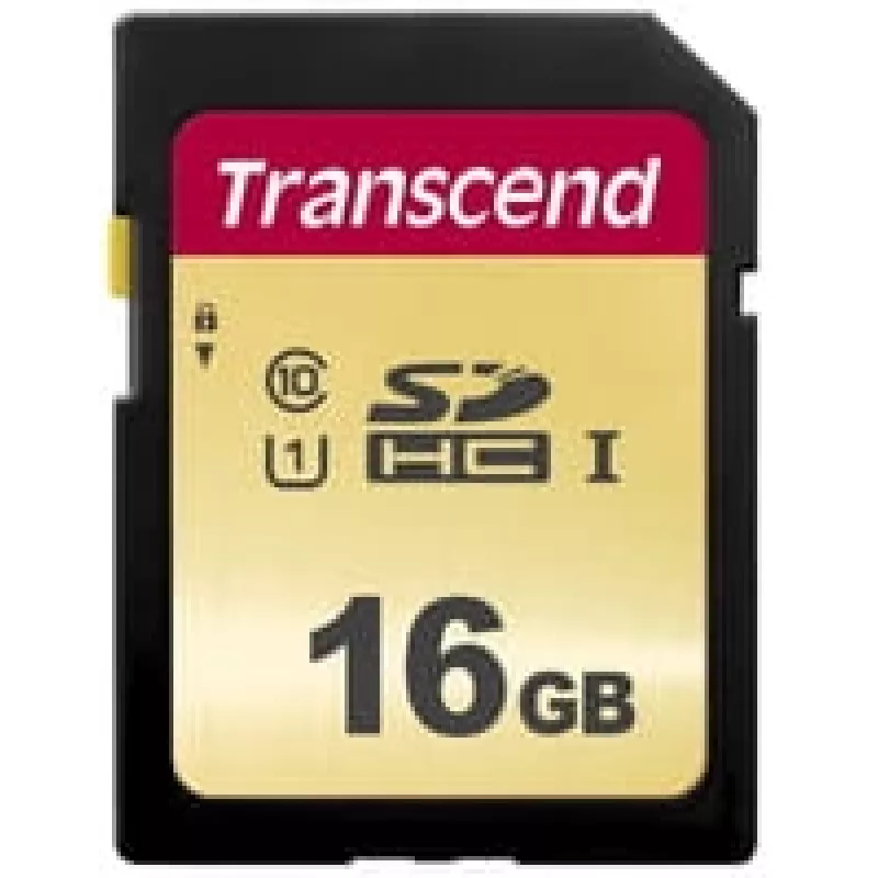 Flash Memory Transcend 16 GB SDHC UHS-I 500S