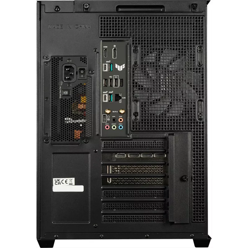 Thermaltake FTW RTX 5070 Ti spēļu dators, melns/caurspīdīgs, Windows 11 Home 64 bitu (PC-000087-DE)
