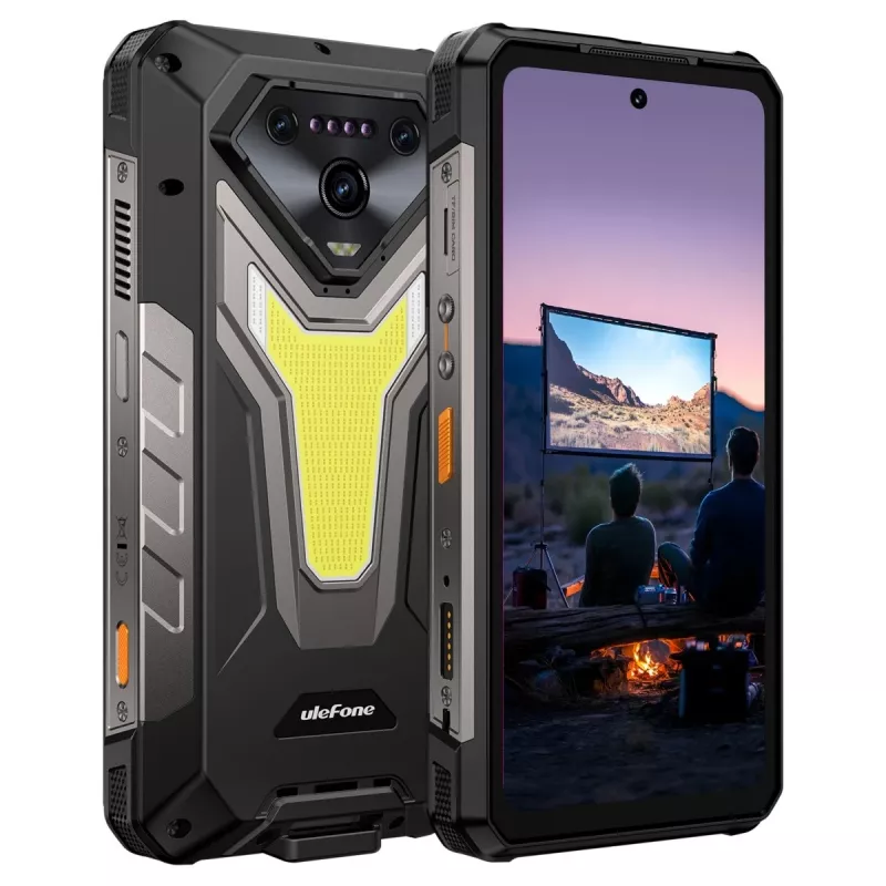 Viedtālrunis UleFone Armor 34 Pro (Plus) 16/512GB 5G, izturīga Android ierīce, 16 GB RAM, 512 GB krātuve, 5G savienojamība