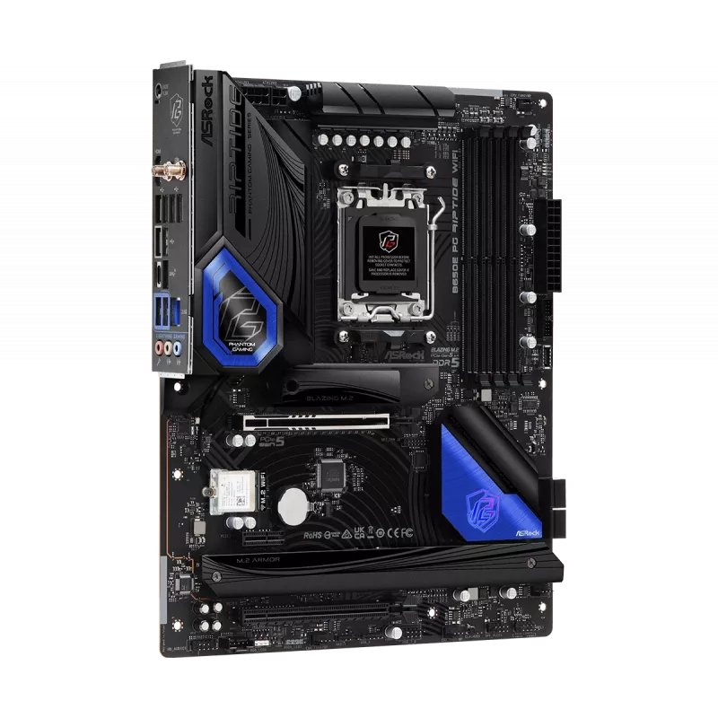 ASRock B650E PG Riptide WiFi ATX AM5 mātesplate