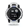 Viedpulkstenis GARMIN Instinct 2 45 mm, MIP 0,9 collas (176×176), GPS, saules enerģija, silikona siksniņa zila/balta