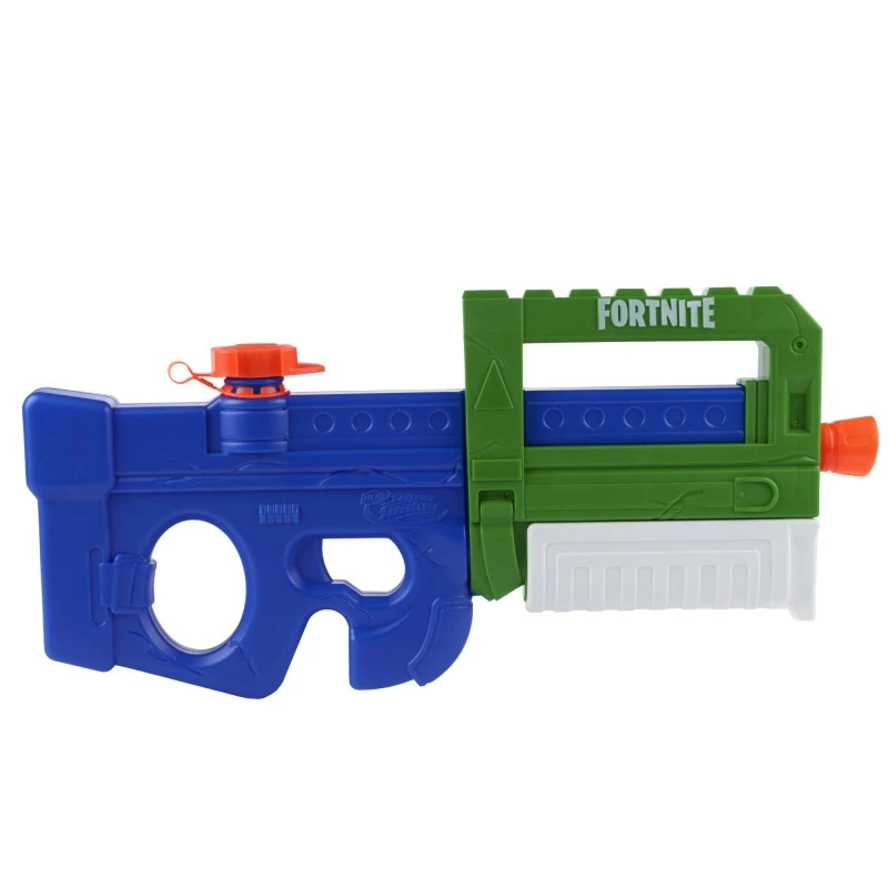 Ūdens pistole NERF Super Soaker Fortnite Compact SMG 2023 modelis (rotaļu ūdens šāvējs)