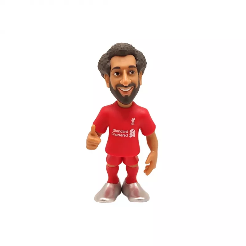 Kolekcionējama figūra MiniX Liverpool – Mohamed Salah, MiniX modelis 11117, miniatūra spēlētāja statuja