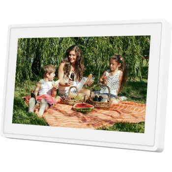 Digitālais foto rāmis SENCOR SDF1092W 10,1 collu IPS skārienekrāns, 1280×800, Wi‑Fi, 4,6 GB iekšējā atmiņa, MicroSD, Frameo lietotne