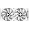 Universāls šķidruma dzesētājs XILENCE Performance A+ XC974 — 240mm radiators, 300W TDP, balta, ARGB