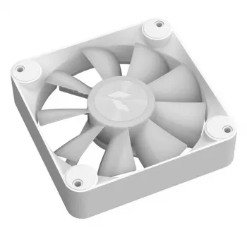 Dzesēšanas ventilators APNX FP1-Q 120 PWM ARGB-WT 120mm, PWM vadība, ARGB apgaismojums, balts rāmis