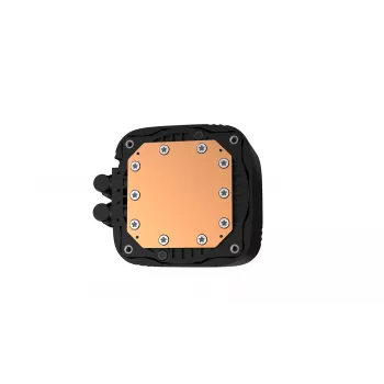 Universāls šķidruma dzesētājs DeepCool LS520 SE — 3x 120 mm ventilatori, 280x120x27 mm alumīnija radiators, 41 cm caurules, vara pamatne, RGB