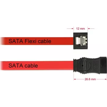 SATA kabelis DeLOCK 1m SATA III 83837