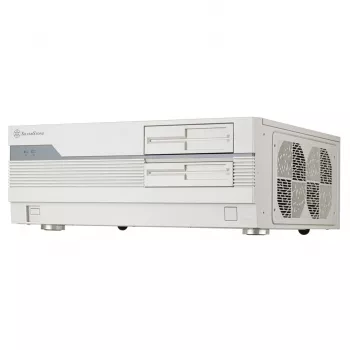 Silverstone SST-FLP01W HTPC datora korpuss, balts
