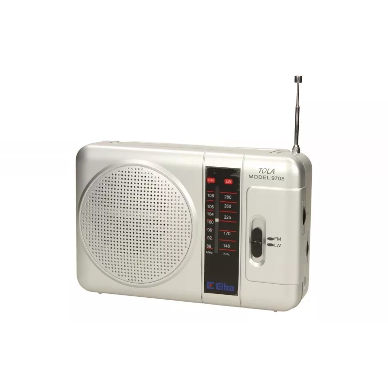 Portatīvais radio Eltra TOLA 3 Analog Sudraba