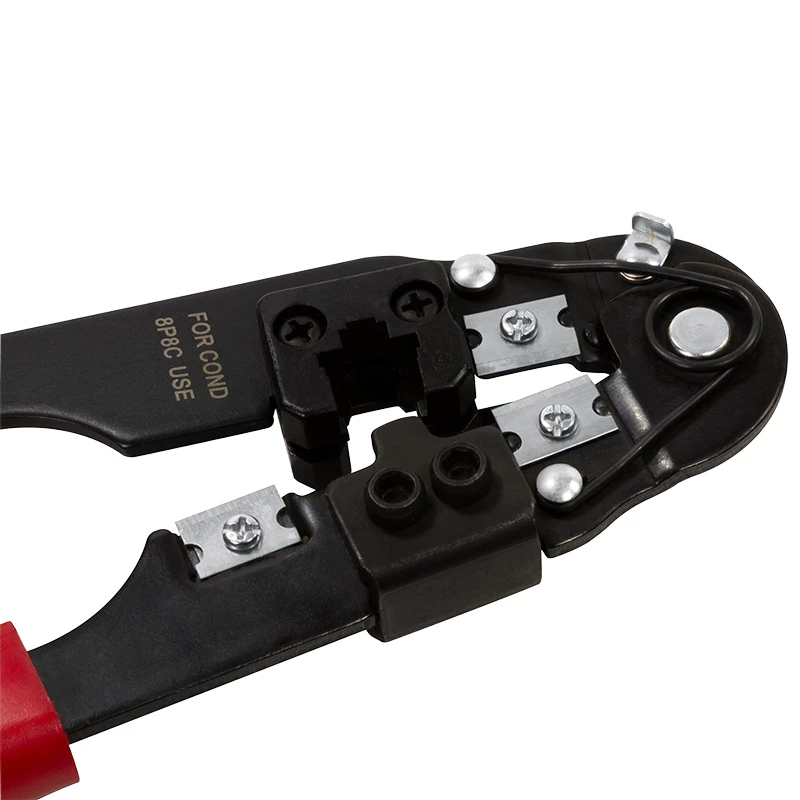 LogiLink WZ0004 kabeļu presēšanas instruments melns/sarkans