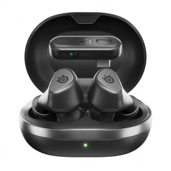 Steelseries Arctis Gamebuds austiņas bezvadu in-ear spēlēm Bluetooth Melns
