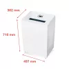 HSM Pure 530 smalcinātājs, 80 l, 3,9 mm