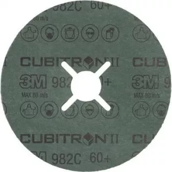 Abrazīvā šķiedras plātne 3M Cubitron II 982C 125x22 mm, graudainība K60+