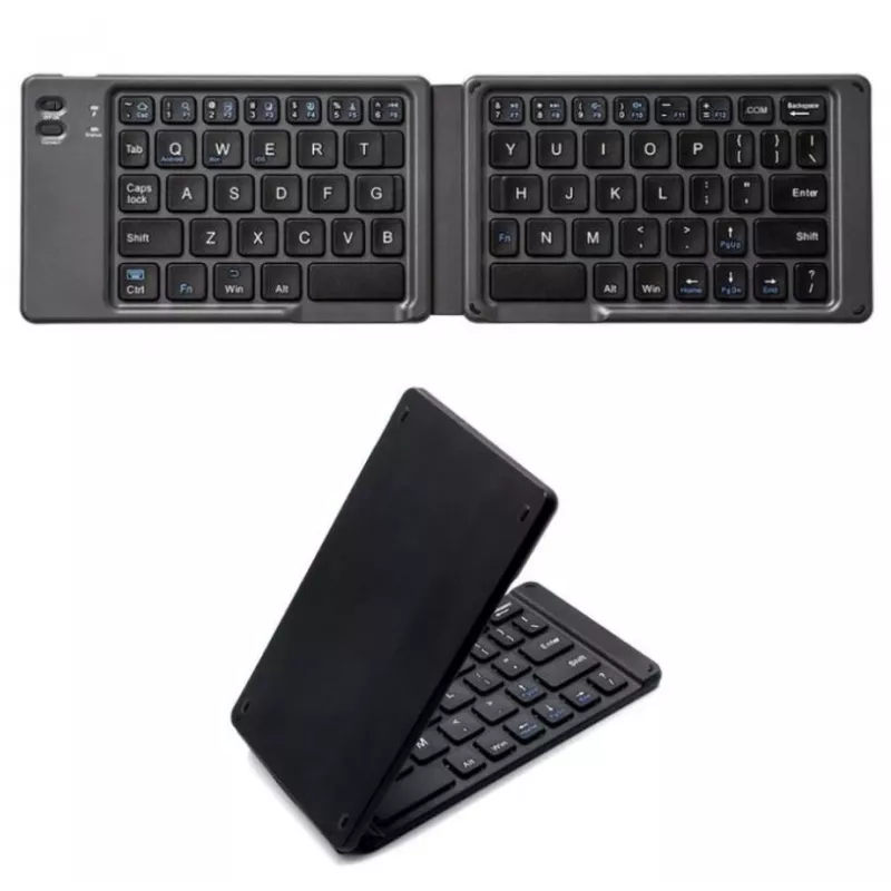 Bluetooth 3.0 salokāma bezvadu tastatūra