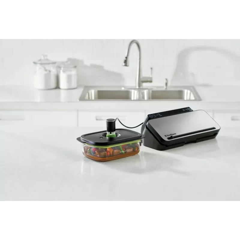 FoodSaver FFC024X pārtikas uzglabāšanas trauks Taisnstūra kaste 2.3 L Caurspīdīgs 1 gab.