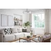 Activejet Classic griestu lustras piekaramā lampa IRMA niķelis trīskārša 3xE27 viesistabai